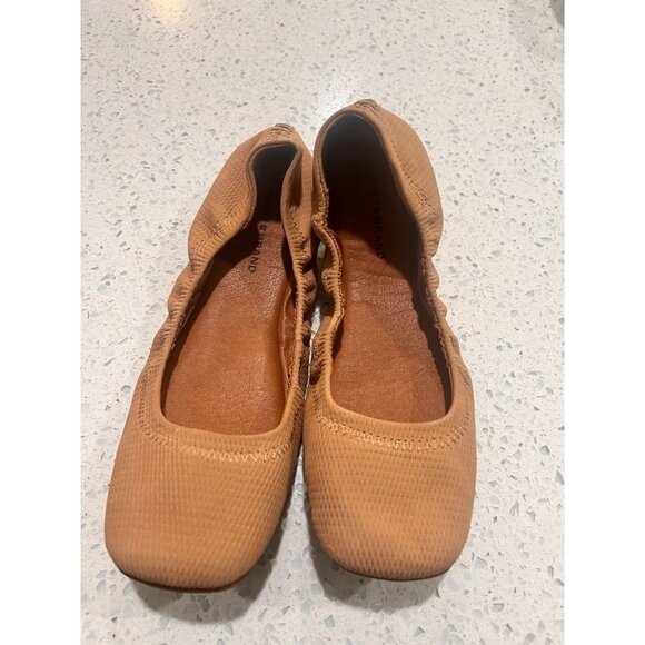 Lucky Brand Suede Ballet Beige Flats 7.5 - Picture 1 of 5